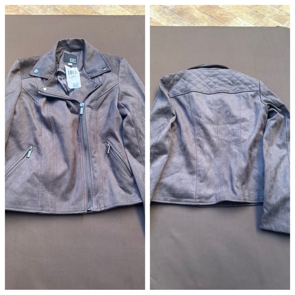NWT Kut from the Kloth jacket size XS
Pit to pit: 16 1/2”
Length: 22”